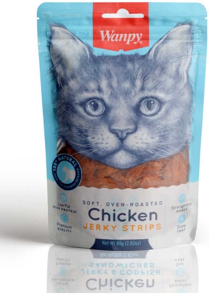 Gerçek Tavuk Fileto 80 gr CA-04S-01 Yumuşak Kedi Ödülü modelleri