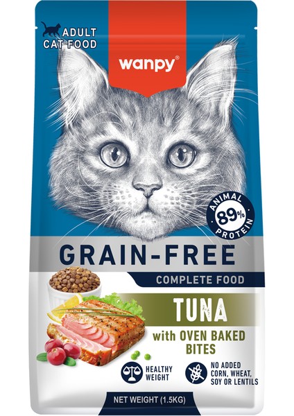 Tahılsız Ton Balıklı Yetişkin Kedi Maması 1,5 kg fiyatları