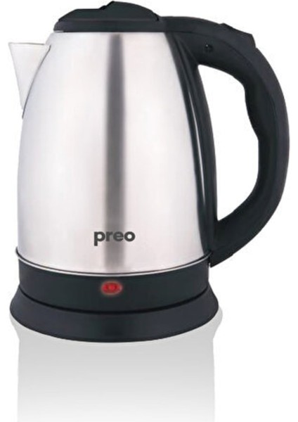 1.7 Litrelik Elektrikli Paslanmaz Çelik Su Isıtıcısı, Çok Renkli ve Şık Tasarım