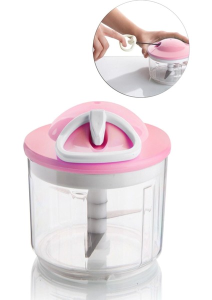 Turuncu 5 Bıçaklı El Doğrayıcı, Pratik ve Kullanışlı Mutfak Aleti modelleri