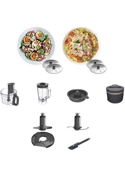 Güçlü 1000W Çok Fonksiyonlu Mutfak Robotu, 3l Hazne, Beyaz Renk fiyatları