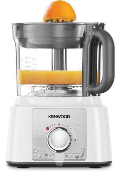 Güçlü 1000W Çok Fonksiyonlu Mutfak Robotu, 3l Hazne, Beyaz Renk fırsatları