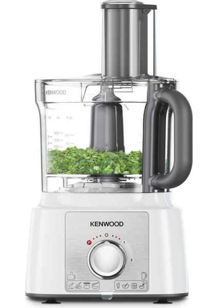 Güçlü 1000W Çok Fonksiyonlu Mutfak Robotu, 3l Hazne, Beyaz Renk indirimleri