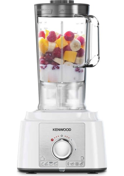 Güçlü 1000W Çok Fonksiyonlu Mutfak Robotu, 3l Hazne, Beyaz Renk