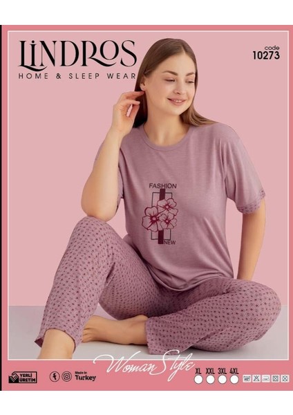 Battal Kısa Kollu Pijama Takımı