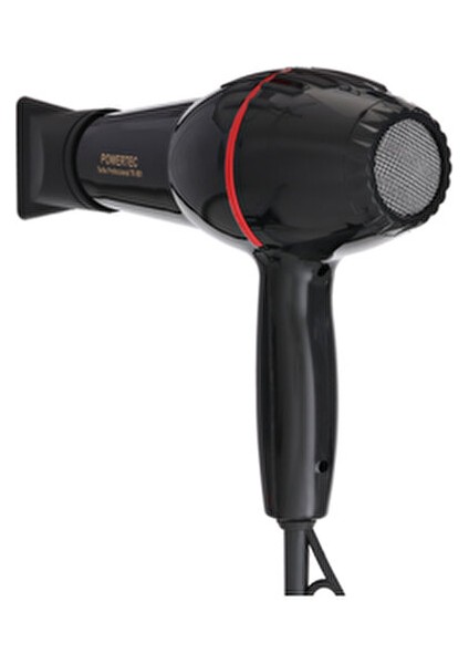 TR-801 Fön Makinesi 2400 W Profesyonel Kullanım İçin Siyah Renk Hız Ayarı 2 Kademe fırsatları