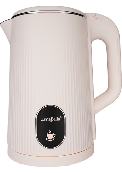 2,5l 1500W Elektrikli Su Isıtıcı Bej Renkli Lumabella LB-59029 fırsatları