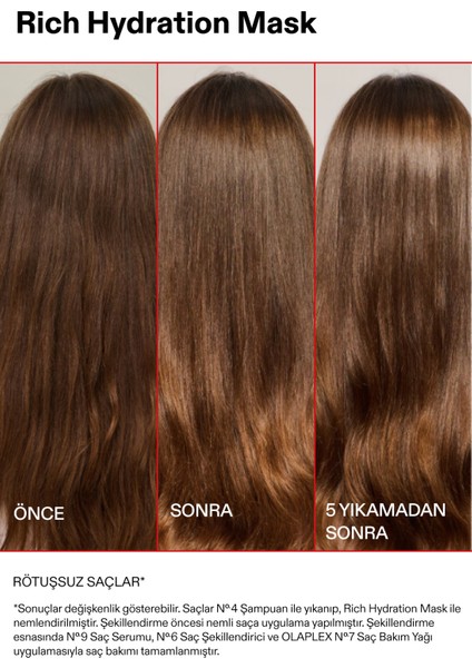 Rich Hydration Mask Duo - Orta, Kalın Telli ve Kuru Saçlar Için Yoğun Nemlendirici Ikili Maske Seti