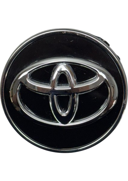 Toyota Jant Göbek Corolla 17-19 (Siyah) (6,3 Cm)