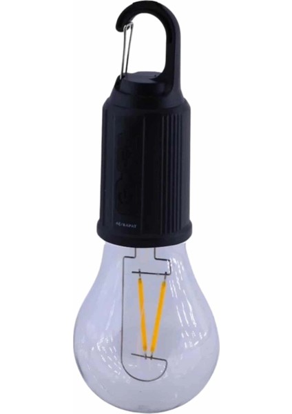 Askılı Kırılmaz LED Işık Kamp Bahçe Lambası Taşınabilir LED Ampul Şarjlı indirimleri