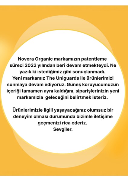 The Uniguards Güneş Kremi 50 Spf, Bebekler, Hamileler, Hassas ve Tüm Ciltler, %100 Mineral Filtreli Doğal 50 ml fiyatları