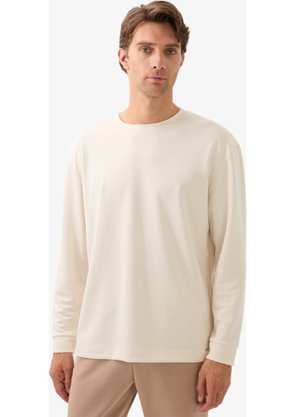 Erkek T-Shirt 40826 - Beyaz