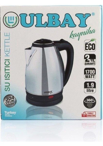 Beyaz 1,9 L 1700 W Elektrikli Su Kaynatıcı modelleri