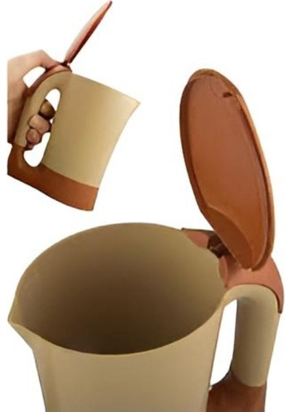 Küçük Su Isıtıcı, Kahverengi, Pratik ve Şık Tasarım, Hızlı Isıtma Fonksiyonu fiyatları