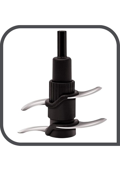 4 Bıçaklı Çok Fonksiyonlu Doğrayıcı Beyaz Renk