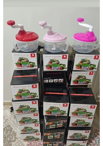 Pembe El Blender ve Doğrayıcı Seti, Kullanışlı ve Şık Tasarım fiyatları