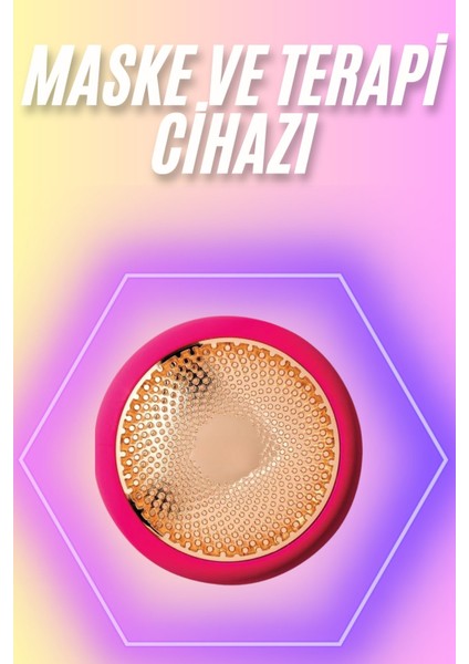 Zeroshop Mini Saç Derisi Masaj Aleti LED Işık Terapisi Cildi Yatıştırır ve Dengeler