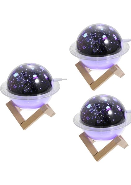 Zeroshop Hava Nemlendirici LED Işıklı Gece Lambası Yıldız Görünümlü Renk Değiştiren modelleri