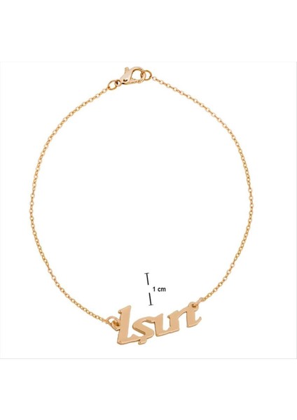 Allzey Işın Isimli Kolye -Sarı fiyatları