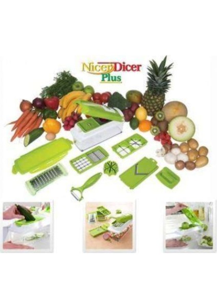 Modern Akıllı Doğrayıcı, Yeşil Renk, Kolay Kullanım