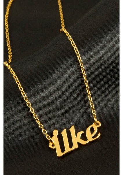 Allzey Ilke Isimli Kolye -Sarı