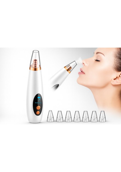 FC-038 Vakumlu Siyah Nokta Temizleyici 3 Modlu Emiş Gücü Cilt Gözenek Temizleyici modelleri