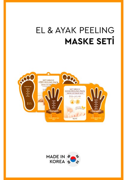 El & Ayak Peeling Maske Seti