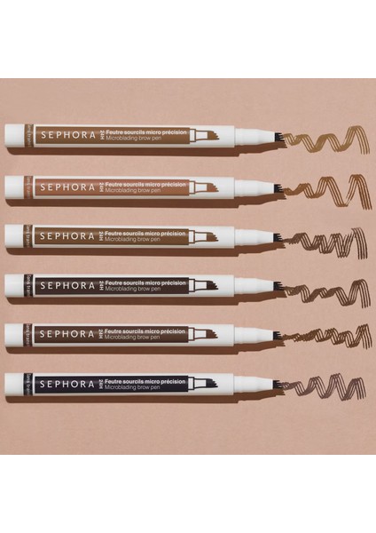 Microblading Brow Pen - Kaş Kalemi 09 Dark Charcoal (1,2 Ml) modelleri