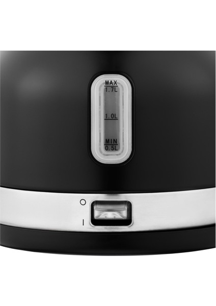 Şık Siyah Retro Su Isıtıcı, Estetik ve Fonksiyonel Tasarım indirimleri