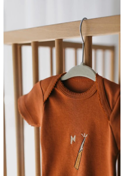 Premium %100 Pamuklu Çıt Çıtlı Nakışlı Bebek Zıbın Body 2li Set Takım modelleri