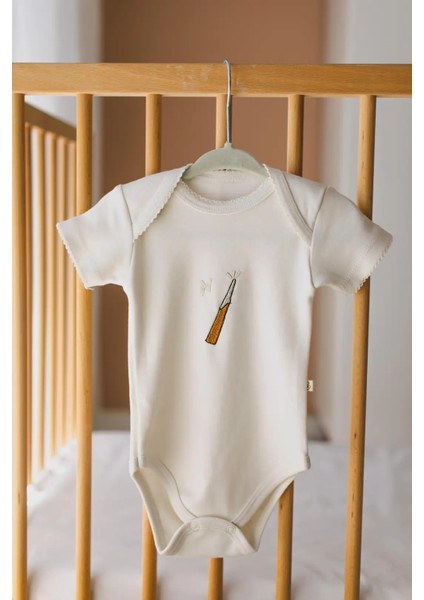 Premium %100 Pamuklu Çıt Çıtlı Nakışlı Bebek Zıbın Body 2li Set Takım fırsatları