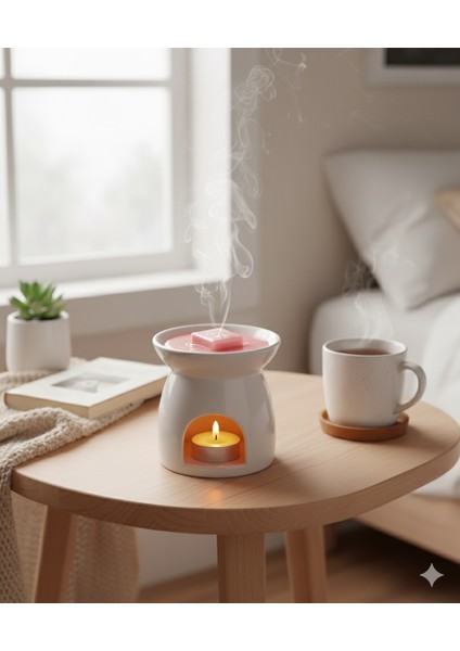 Tealight Hediyeli Buhurdanlık Koku Tableti %100SOYAWAX Melts Buhurdanlık Mumu,buhurdanlık Kokulu Mum fiyatları