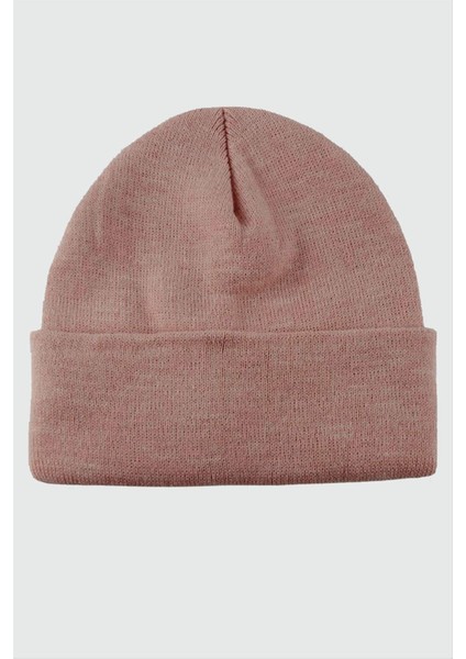 Msa-Shop Çift Kat 1 Nci Kalite Renkli Bere Bere Eldiven -Koyu Pembe