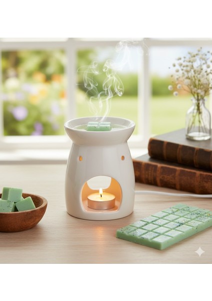 Tealight Hediyeli Buhurdanlık Koku Tableti %100SOYAWAX Melts Buhurdanlık Mumu,buhurdanlık Kokulu Mum fiyatları