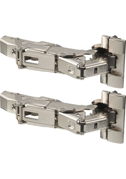 Mutfak Için Stoperli Menteşe, Gri, 153 °, 2 Adet