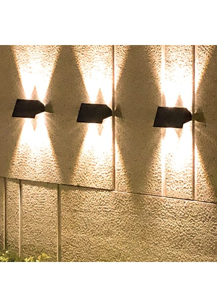 Solar Bahçe Armatürü Çift Yönlü 3000K fırsatları