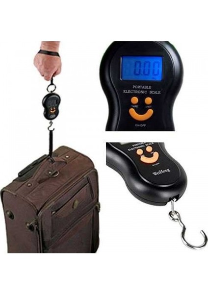 40 kg Dijital El Tartısı Gülen Yüz LED Işıklı Dijital El Terazisi (5224) fırsatları