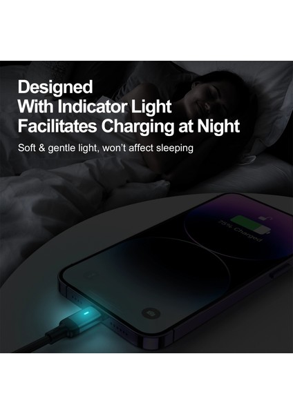 S-CL020A10 20W Type C-Lıghtnıng 2m-Black modelleri