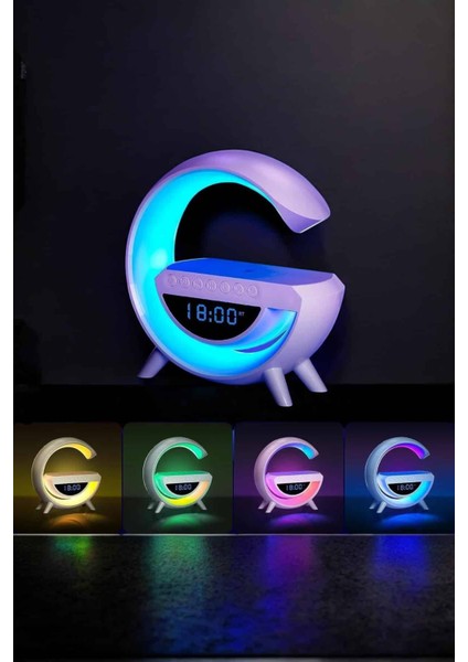 Zeroshop Android Uyumlu Akıllı Bluetooth Hoparlör Kablosuz Şarj Cihazı Standı fiyatları