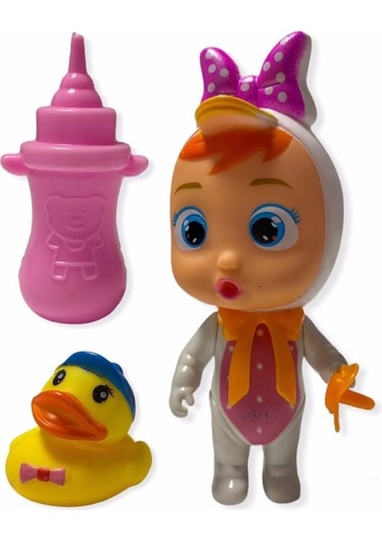 Cry Babies Ördekli Emzikli ve Biberonlu Ağlayan Bebeğim fiyatları