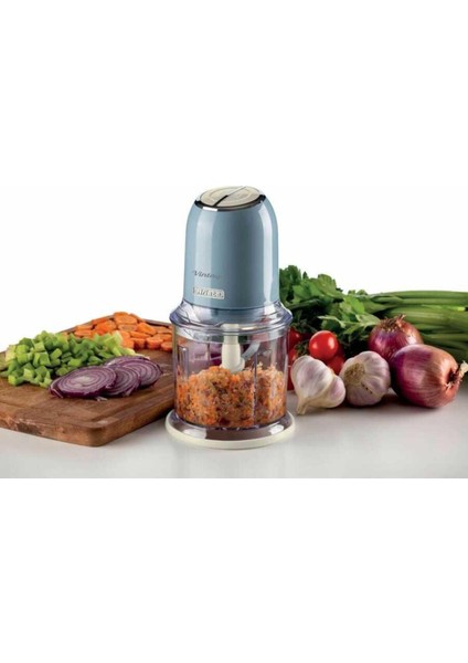 Renkli Vintage Doğrayıcı, Şık ve Fonksiyonel Mavi Tasarım, Pratik Kullanım modelleri