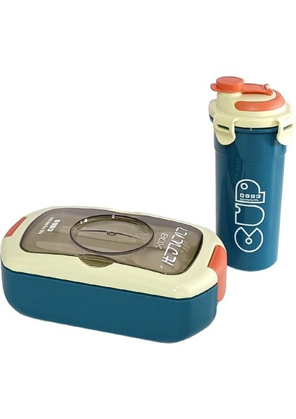 Taşınabilir Paket Servis Bölmesi Öğle Yemeği Kutusu Mikrodalgada Kullanılabilir (Yurt Dışından)