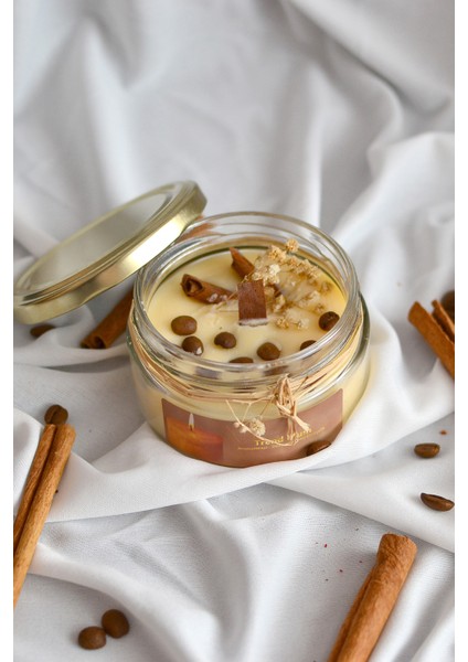 Kahve Çekirdekli Kahve Kokulu Mum, Hediyelik Mum indirimleri