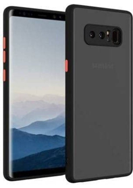 Samsung Galaxy Note 8 Kılıf Mat Parmak Izi Yapmaz Kamera Korumalı Renkli Tuşlu Sert Silikon fiyatları