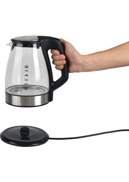 Cam Kettle 1,7 Litrelik, Şık ve Kullanışlı, Beyaz Renkli, Dayanıklı ve Pratik Kullanım fiyatları