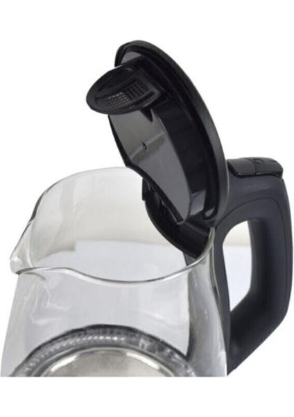 Cam Kettle 1,7 Litrelik, Şık ve Kullanışlı, Beyaz Renkli, Dayanıklı ve Pratik Kullanım indirimleri