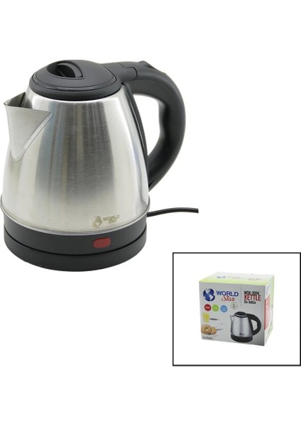 1500W Paslanmaz Çelik Su Isıtıcı 1.2l Çok Renkli Otel Tipi