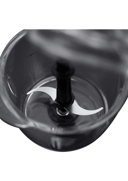 Küçük Parçalayıcı Siyah, 500 ml Cam, Tek Elle Kullanım, Pratik ve Şık Tasarım fırsatları