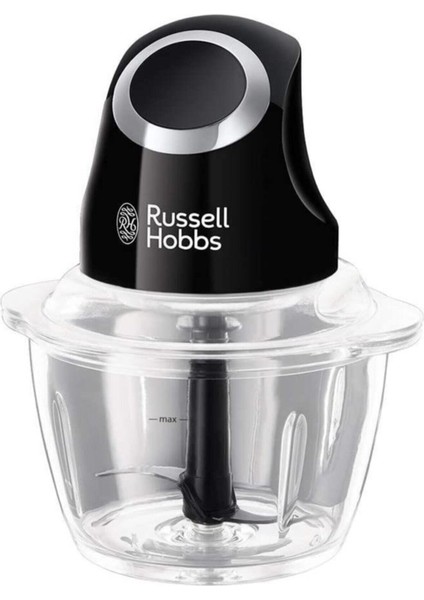 Küçük Parçalayıcı Siyah, 500 ml Cam, Tek Elle Kullanım, Pratik ve Şık Tasarım indirimleri