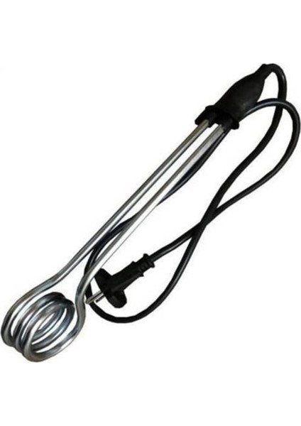 Gri Kazan Tipi Su Isıtıcı, Pratik Daldırma Kova Isıtıcı, 1500 Watt